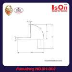 IsOn NO.DH-007 กันชนประตูแบบยางรับแรงกระแทก*คลิกดูรายละเอียดเพิ่มเติม