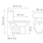 SOSUCO สุขภัณฑ์สองชิ้น รุ่น DAISY SINGLE SIDE FLUSH*คลิกดูรายละเอียดเพิ่มเติม