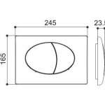 VP-G3004104 ฝาครอบปุ่มกดด้านหน้า