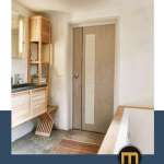 ประตู uPVC รุ่น M-Series แบบเซาะร่อง เกล็ด-กระจก สำหรับห้องน้ำ Polywood *คลิกดูรายละเอียดเพิ่มเติม