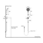 K-32547X-BL ชุดฝักบัวสายอ่อน 3 ระดับ รุ่น Pine || *คลิกดูรายละเอียดเพิ่มเติม