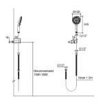 K-26718X-CP ชุดฝักบัวสายอ่อน 3 ระดับ รุ่น Aricia *คลิกดูรายละเอียดเพิ่มเติม 