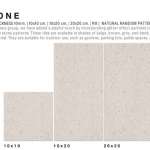 GT CASA STONE CREME R12 10x20cm | 4x8" COTTO*คลิกดูรายละเอียดเพิ่มเติมนะคะ