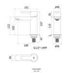 HFVSP-200036 ก๊อกเดี่ยวอ่างล้างหน้า แบบตั้งพื้น  รุ่น Villa *คลิกดูรายละเอียดเพิ่มเติม