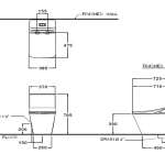 คลิกเลย COTTO สุขภัณฑ์สองชิ้น รุ่น SIMPLY MODISH ใช้น้ำ 2.5/4 ลิตร พร้อมฝา C9208