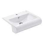 คลิกเลย COTTO อ่างล้างหน้าฝังครึ่งเคาน์เตอร์ รุ่น RIVIERA 0