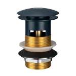 คลิกเลย COTTO สะดืออ่างล้างหน้าแบบกด (มีรูน้ำล้น) สีน้ำเงิน รุ่น GEO SERIES 0