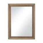 คลิกเลย COTTO กระจกเงากรอบ PS ลายไม้ ขนาด 615 x 815 mm. สี Freddo Oak รุ่น SILVANA 0