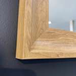 คลิกเลย COTTO กระจกเงากรอบ PS ลายไม้ ขนาด 615 x 815 mm. สี Freddo Oak รุ่น SILVANA