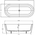 คลิกเลย COTTO อ่างอาบน้ำแบบตั้งพื้น รุ่น CHLOE