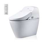 CES9433RA โถสุขภัณฑ์ชิ้นเดียว พร้อมฝารองนั่งอัตโนมัติ และรีโมทคอนโทรล รุ่น WASHLET GG 0