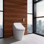 CES9433RA โถสุขภัณฑ์ชิ้นเดียว พร้อมฝารองนั่งอัตโนมัติ และรีโมทคอนโทรล รุ่น WASHLET GG