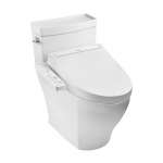 CW624UW2R โถสุขภัณฑ์ชิ้นเดียว พร้อมฝา WASHLET C2 ใช้น้ำ 4.5/3 ลิตร