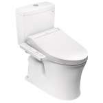 CST230UW2R โถสุขภัณฑ์สองชิ้น พร้อมฝา WASHLET C2 ใช้น้ำ 4.8/3 ลิตร 0