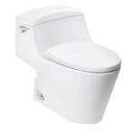 CW923RUV2 โถสุขภัณฑ์ชิ้นเดียว ใช้น้ำ 4.8 ลิตร ฝารองนั่งแบบ Soft Close 0