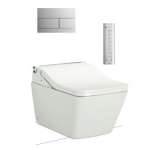 CWT522UW9 โถสุขภัณฑ์แขวนผนัง พร้อมฝา WASHLET ระบบชำระล้างอัตโนมัติ ใช้น้ำ 4.5/3 ลิตร