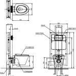 CWT822RUV2 โถสุขภัณฑ์แขวนผนัง ระบบชำระล้าง TORNADO ใช้น้ำ 4.5/3 ลิตร 