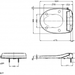 TCW08S ฝารองนั่งอเนกประสงค์ ECO WASHER (ไม่ใช้ไฟฟ้า)