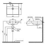 LW1215CK อ่างล้างหน้าแขวนผนัง (1 รูก๊อก) เคลือบสาร CEFIONTECT