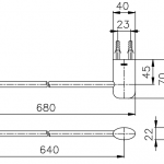 TS707 ราวแขวนผ้า รุ่น BASIC PLUS Series