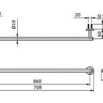 TX701AES ราวแขวนผ้า รุ่น EGO II Series