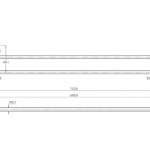 TB-112/D ราวแขวนผ้าคู่ 70 ซม. HANG *คลิกดูรายละเอียดเพิ่มเติม