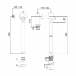 FV-2102 ฟลัชวาล์วสุขภัณฑ์ *คลิกดูรายละเอียดเพิ่มเติม