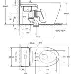 TF-2027SC-WT-0 สุขภัณฑ์แบบชิ้นเดียว รุ่น Acacia Evolution ใช้น้ำ 2.6/4 ลิตร 