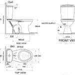 2695EX-WT-0 สุขภัณฑ์แบบสองชิ้น รุ่น Winston II ใช้น้ำ 4.5 ลิตร ฝา Soft Closed