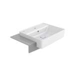 WP-F419-WT อ่างล้างหน้าแบบครึ่งเคาน์เตอร์ รุ่น Acacia Supasleek