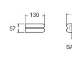 9323-WT ที่วางสบู่ รุ่น Adola