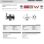 A-5602 สต็อปวาล์วเซรามิคส์วาล์ว 90 องศา แบบ 2 ทาง
