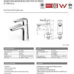 A-1706-10-LL ก๊อกน้ำเย็นอ่างล้างหน้า รุ่น Signature  