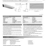 A-8511-AC ก๊อกน้ำเย็นอ่างล้างหน้าอัตโนมัติฝังผนัง รุ่น Line Sensor (แบบใช้ไฟฟ้า)