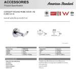 K-2801-41-N ขอแขวนผ้า รุ่น Concept Round