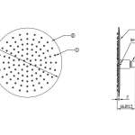 F40002-CHADY หัวฝักบัวเรนชาวเวอร์สแตนเลส แบบกลม ขนาด 10 นิ้ว มี Air-in (ไม่รวมก้านฝักบัว)