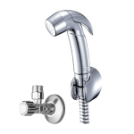 A-4700A-CH ชุดสายฉีดชำระ พร้อมสต็อปวาล์ว สีโครเมี่ยม รุ่น Douche