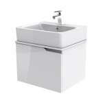 CLBF550-WHAF ตู้เฟอร์นิเจอร์แบบแขวนผนัง รุ่น Concept 550 สี White Hi-Gloss