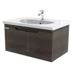 CLBF80V-FMAF ตู้เฟอร์นิเจอร์แบบแขวนผนัง รุ่น Neo Modern 80V สี Fineline Mocha