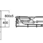 70040-WT อ่างอาบน้ำแบบฝังพร้อมสะดือป๊อปอัพ รุ่น Mini-Me 