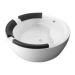 70210R-WT อ่างอาบน้ำแบบตั้งพื้น 1.7 m. รุ่น IDS Round 