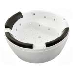 70211100-WT อ่างอาบน้ำระบบน้ำวน แบบตั้งพื้น 1.7 เมตร รุ่น IDS Round 0