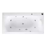 70131100-WT อ่างอาบน้ำระบบน้ำวน พร้อมหมอน รุ่น Moment 0