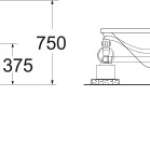 8250100-WT อ่างอาบน้ำระบบน้ำวนครบชุด รุ่น Saturn-L 