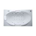 8212-WT อ่างอาบน้ำระบบน้ำวน พร้อมอัดอากาศและหมอน รุ่น Cello  0