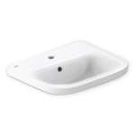 0462-WT-0 อ่างล้างหน้าแบบฝังบนเคาน์เตอร์ รุ่น Loven 0