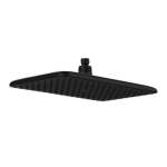 A-952-234-BK หัวฝักบัวเรนชาวเวอร์ ขนาด 12 นิ้ว สี Matte Black รุ่น EasySET  0