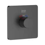 A-0930-440GRA ก๊อกผสมยืนอาบ พร้อมวาล์วควบคุมอุณหภูมิ สี Brushed Hard Graphite รุ่น EasySET 0