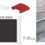 STARFLEX - PVC HAND RAIL ราวบันได สีดำ, สีแดง ยาว 30 เมตร/ม้วน 