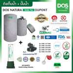 ถังเก็บน้ำคู่ปั๊มน้ำ + เครื่องกรองน้ำใช้ DOS NATURA WATER PAC DUPONT / GRUNDFOS ขนาด 1500 ลิตร สี Oxford Gray Granite 0